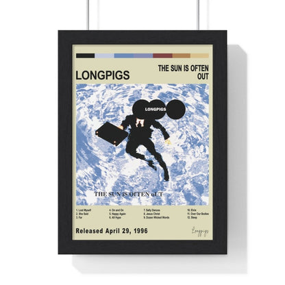 Longpigs - The Sun Is Often Out Album Cover Poster - Poster Kingz