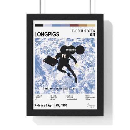 Longpigs - The Sun Is Often Out Album Cover Poster - Poster Kingz