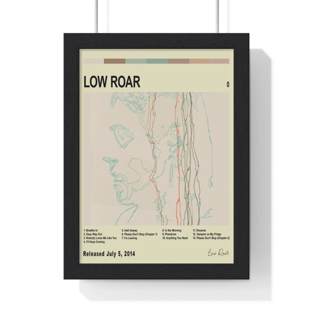 Low Roar - Album Cover Poster - Poster Kingz