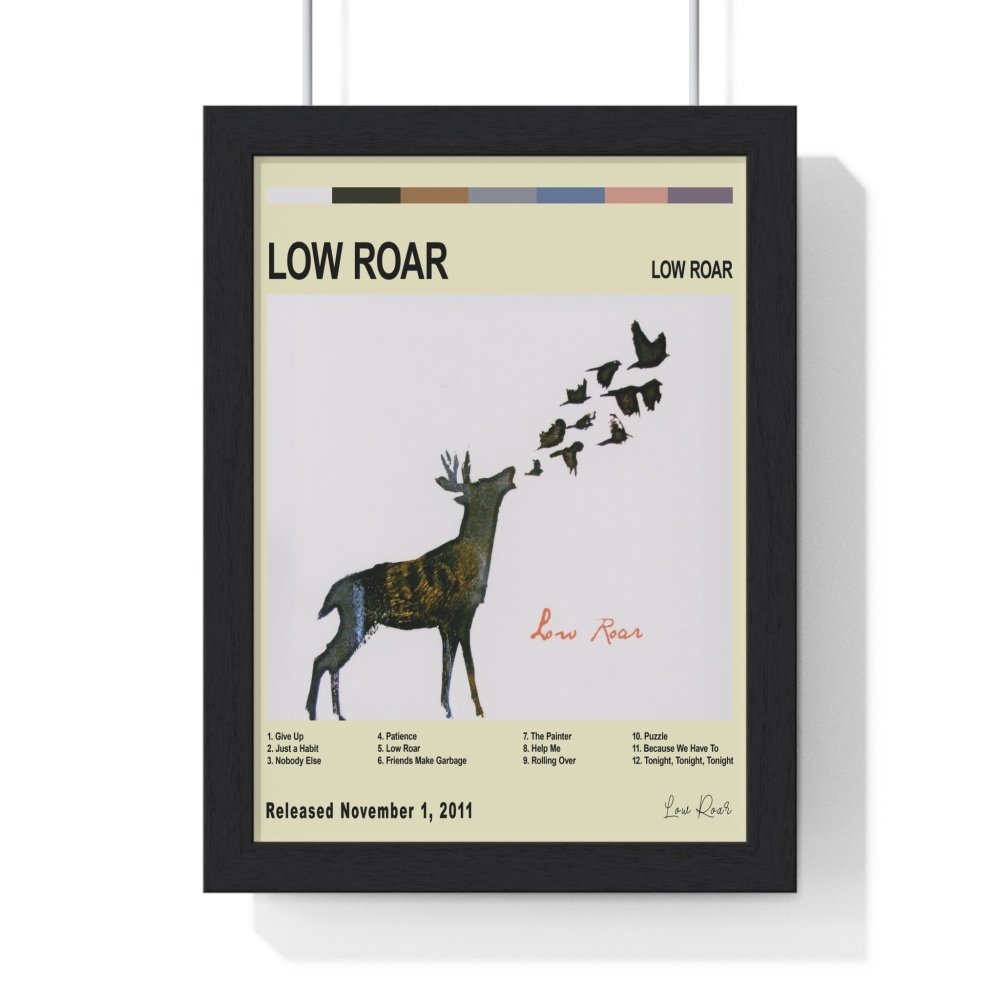 Low Roar - Album Cover Poster - Poster Kingz