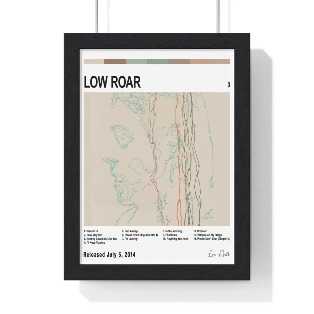 Low Roar - Album Cover Poster - Poster Kingz