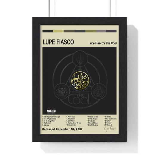 Lupe Fiasco - Lupe Fiasco’s The Cool Album Cover Poster - Poster Kingz