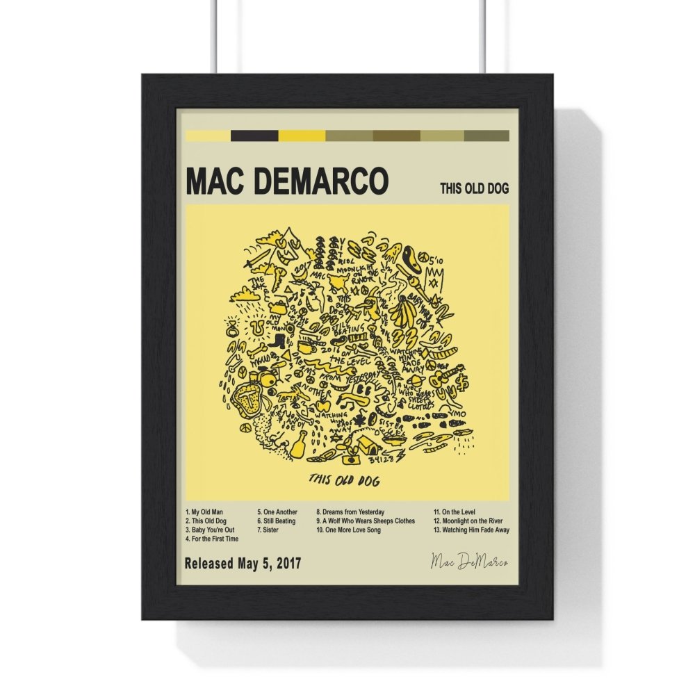 Mac DeMarco - This Old Dog Album Cover Poster - Poster Kingz