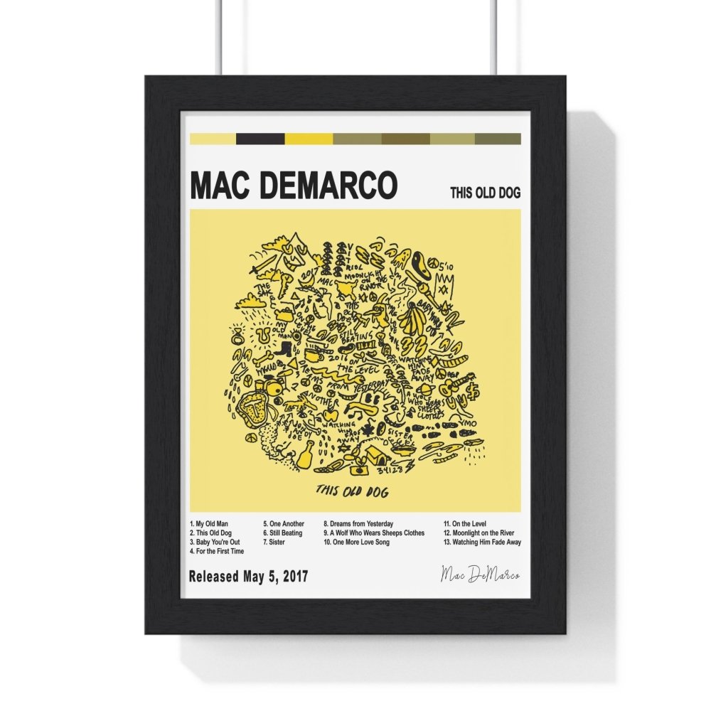 Mac DeMarco - This Old Dog Album Cover Poster - Poster Kingz