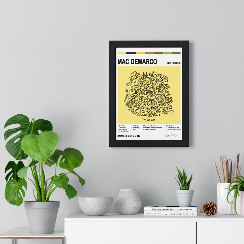 Mac DeMarco - This Old Dog Album Cover Poster - Poster Kingz