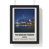 Framed Madejski Stadium Reading poster