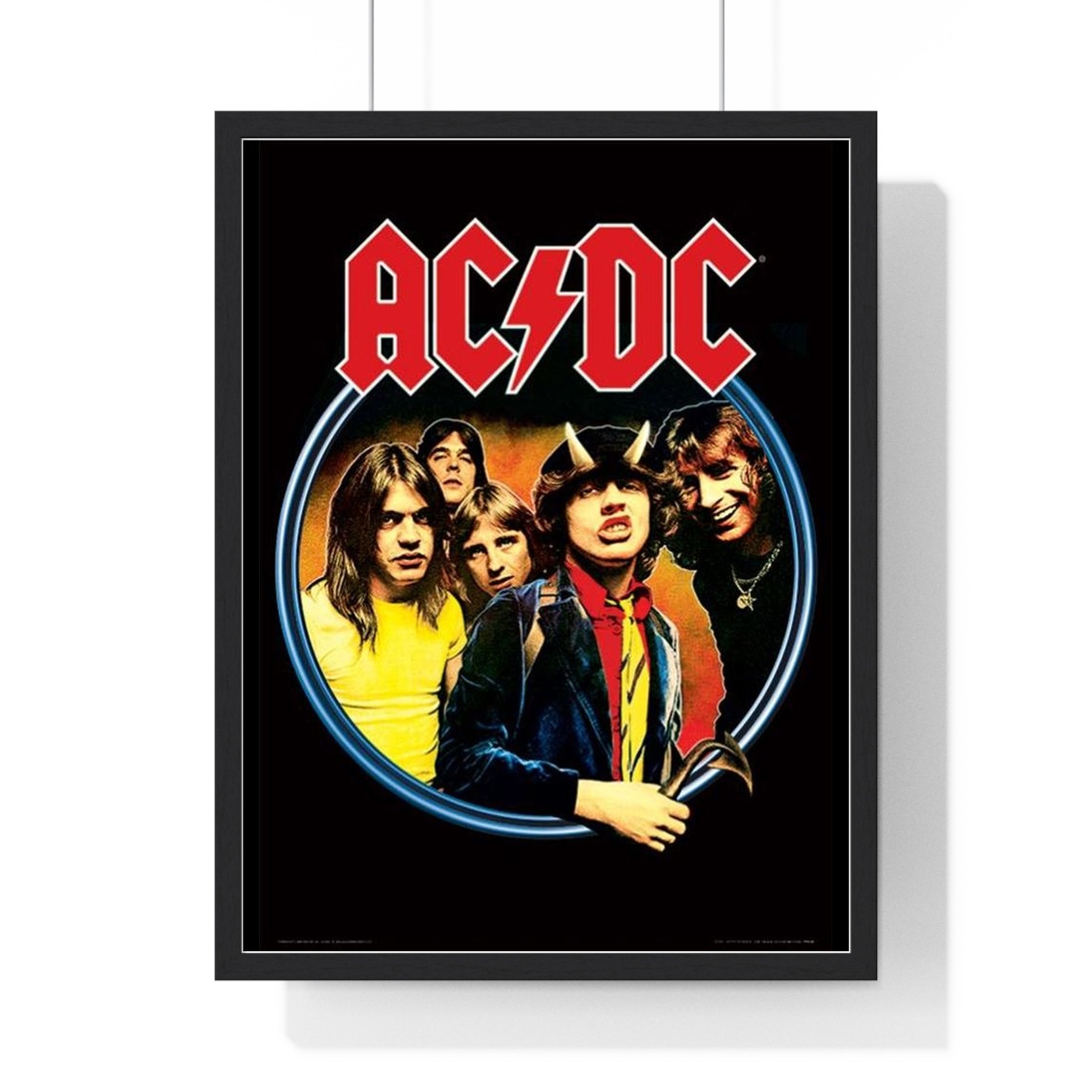 AC/DC Group Framed or Unframed 30x40cm Music Poster - AC/DC wall art main framed product image