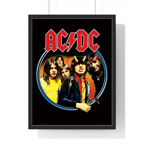 AC/DC Group Framed or Unframed 30x40cm Music Poster - AC/DC wall art main framed product image