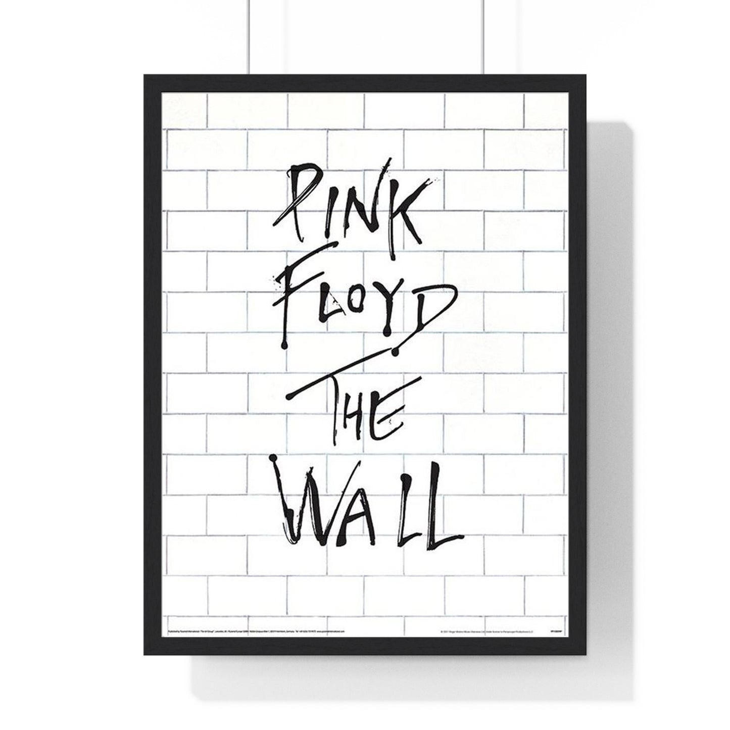 Pink Floyd The Wall Album Framed or Unframed 30x40cm Music Poster - Pink Floyd wall art main framed product image