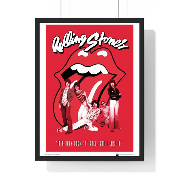 The Rolling Stones It's Only Rock N Roll Framed or Unframed 30x40cm Music Poster - The Rolling Stones wall art main framed product image