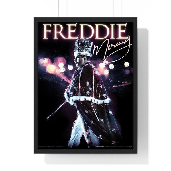 Freddie Mercury Royal Portrait Framed or Unframed 30x40cm Music Poster - Freddie Mercury wall art main framed product image