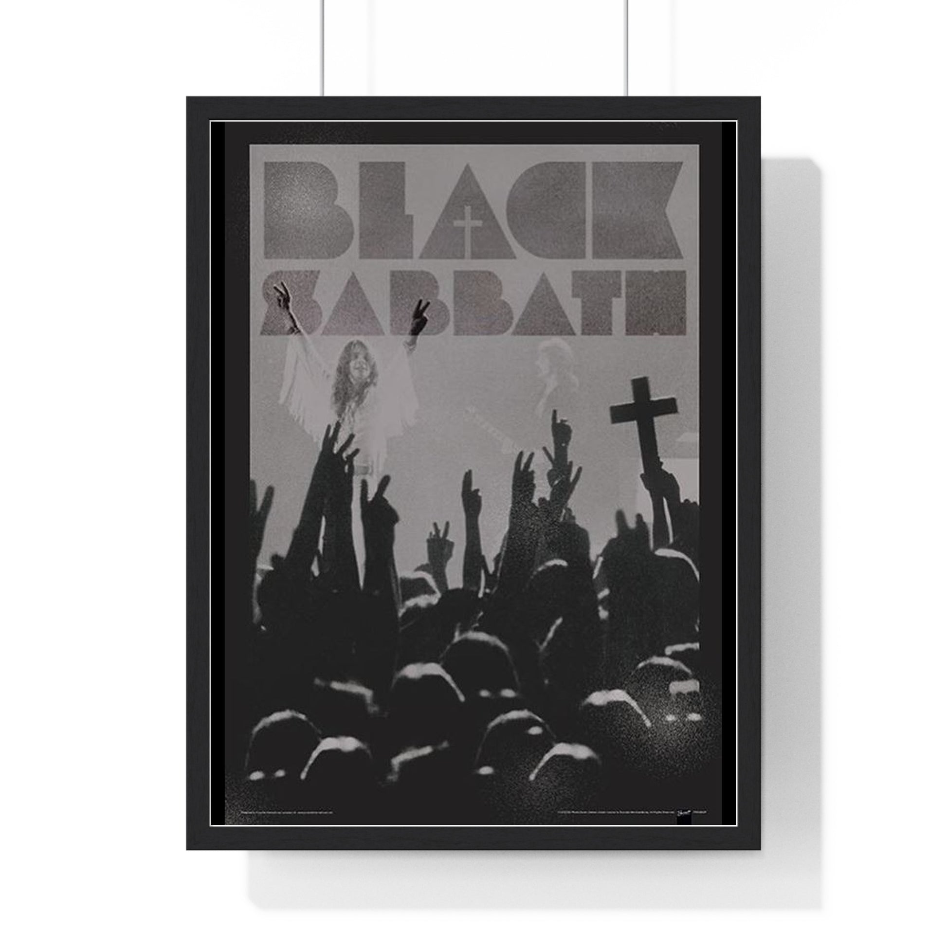 Black Sabbath Framed or Unframed 30x40cm Music Poster - Black Sabbath wall art main framed product image