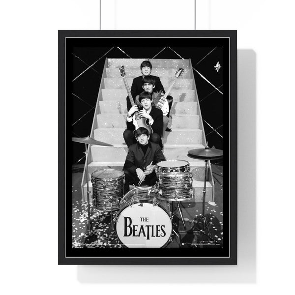 The Beatles Photoshoot Framed or Unframed 30x40cm Music Poster - The Beatles wall art main framed product image