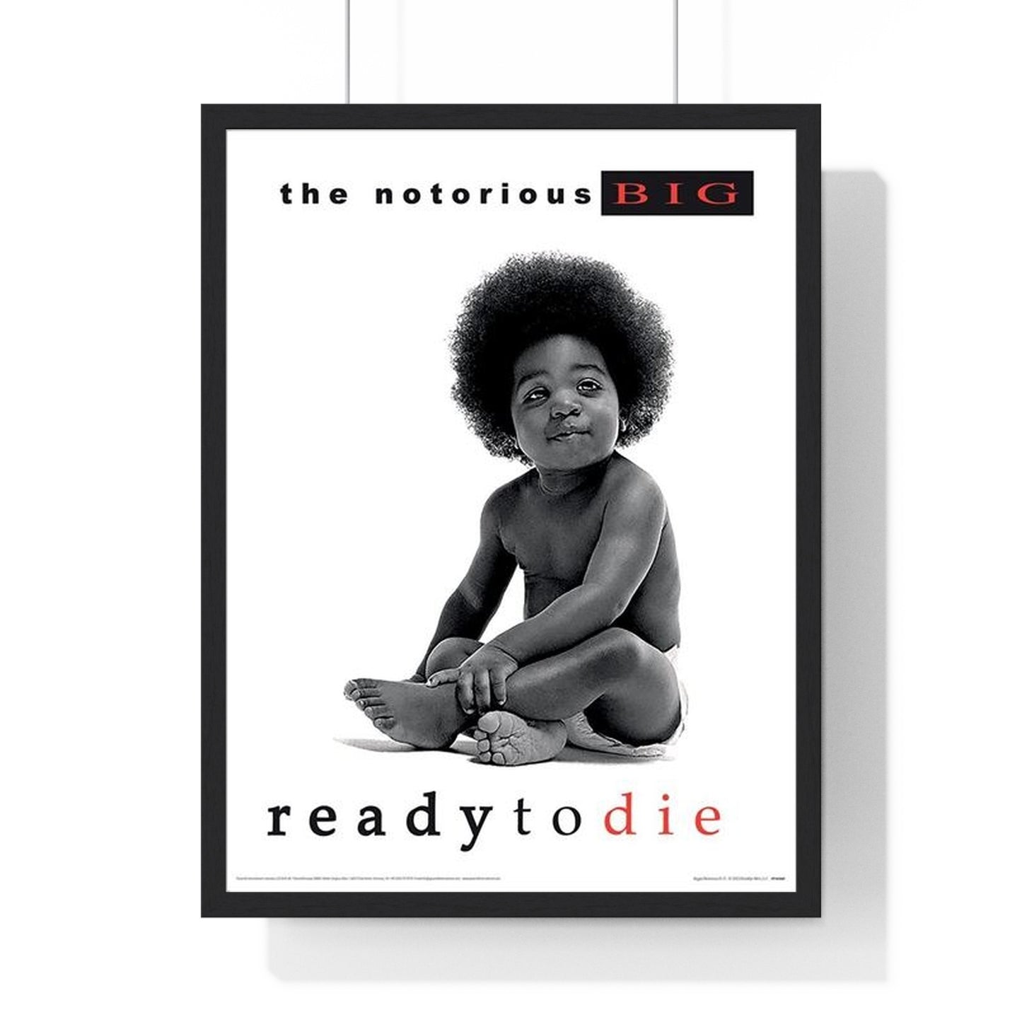 The Notorious B.I.G. Collector Print Framed or Unframed 30x40cm Music Poster - The Notorious B.I.G. wall art main framed product image
