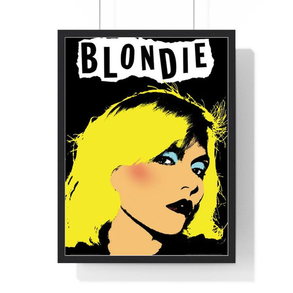 Blondie Punk Framed or Unframed 30x40cm Music Poster - Blondie wall art main framed product image