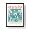 Oasis Definitely Art Collector Print Framed or Unframed 30x40cm Music Poster - Oasis wall art main framed product image