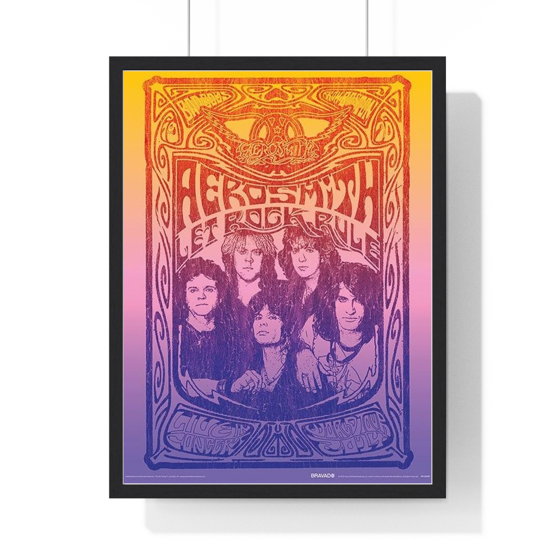 Aerosmith Let Rock Rule Framed or Unframed 30x40cm Music Poster - Aerosmith wall art main framed product image