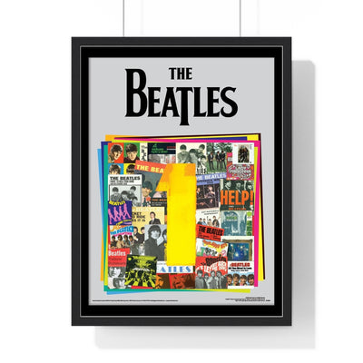 The Beatles Albums Framed or Unframed 30x40cm Music Poster - The Beatles wall art main framed product image