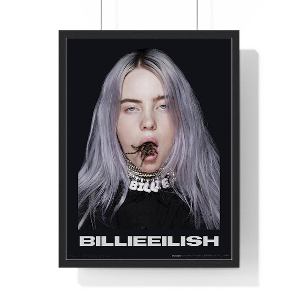 Billie Eilish Spider Framed or Unframed 30x40cm Music Poster - Billie Eilish wall art main framed product image