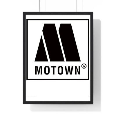 Motown Logo Framed or Unframed 30x40cm Music Poster - Motown wall art main framed product image