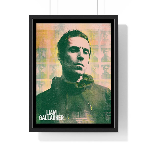 Liam Gallagher Polaroid Framed or Unframed 30x40cm Music Poster - Liam Gallagher wall art main framed product image