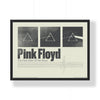 Pink Floyd Dark Side 50th Black & White Prisms Framed or Unframed 30x40cm Music Poster - Pink Floyd wall art main framed product image