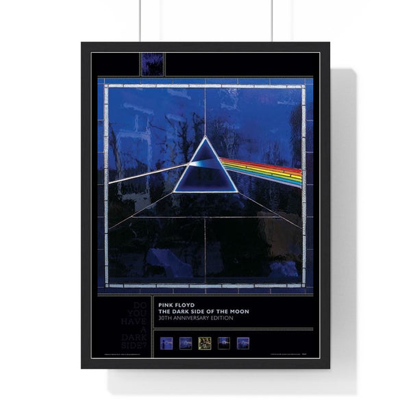 Pink Floyd Dark Side Of The Moon 30th Anniversary Framed or Unframed 30x40cm Music Poster - Pink Floyd wall art main framed product image