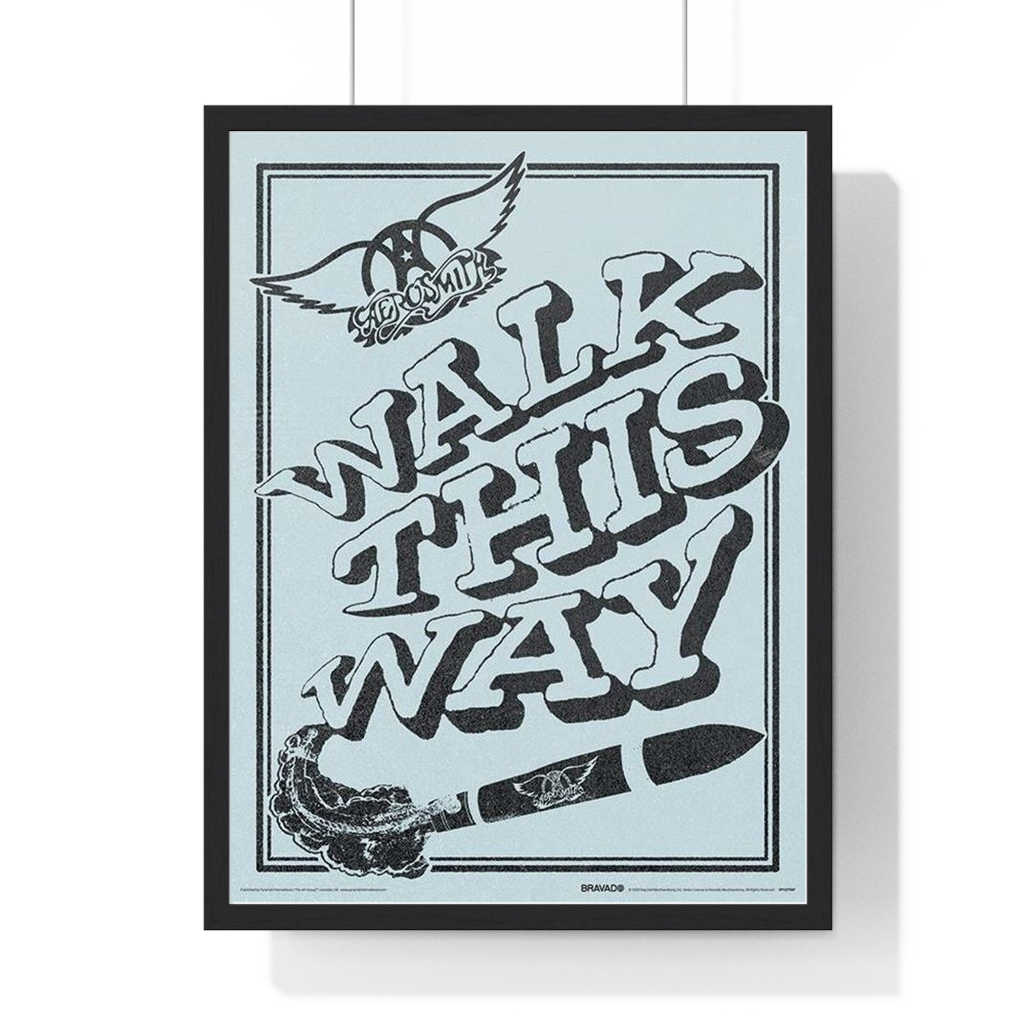Aerosmith Walk This Way Framed | Officially Licensed – Poster Kingz