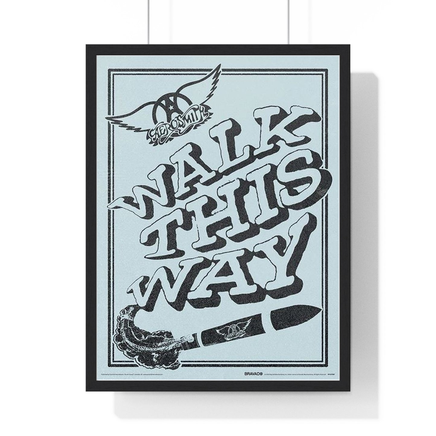 Aerosmith Walk This Way Framed or Unframed 30x40cm Music Poster - Aerosmith wall art main framed product image
