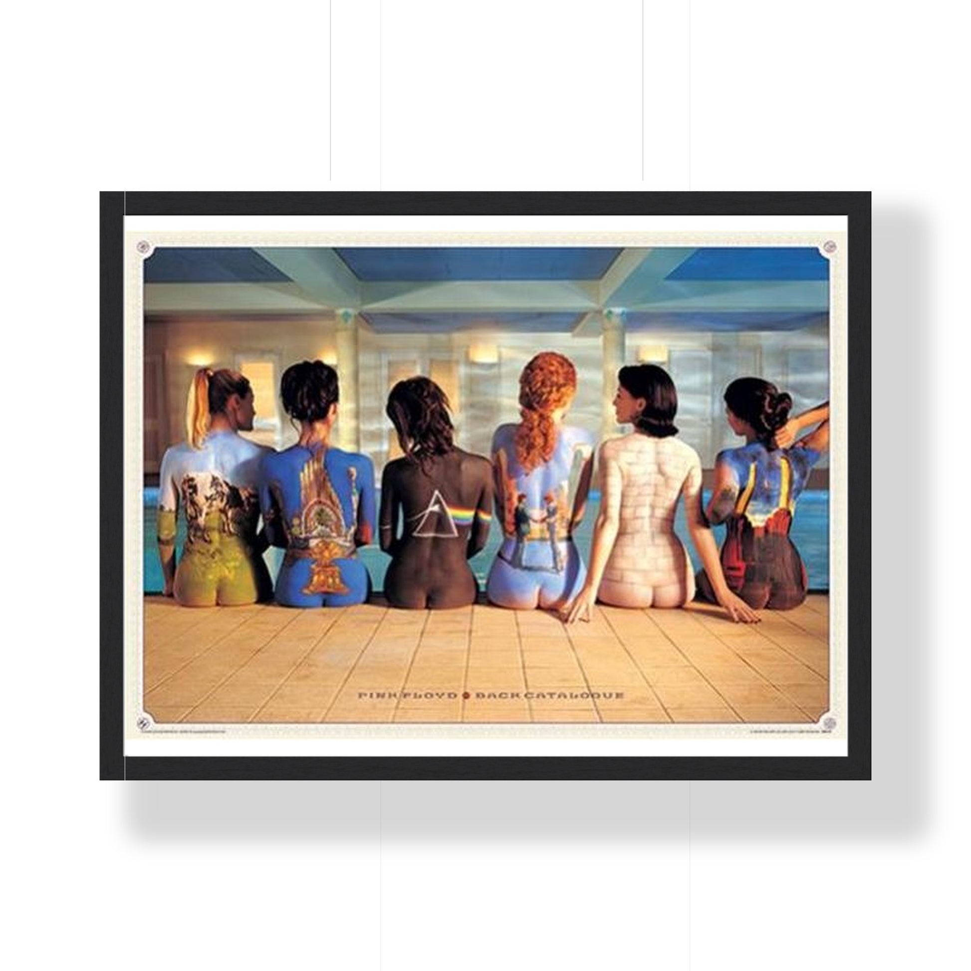 Pink Floyd Back Catalogue Framed or Unframed 30x40cm Music Poster - Pink Floyd wall art main framed product image