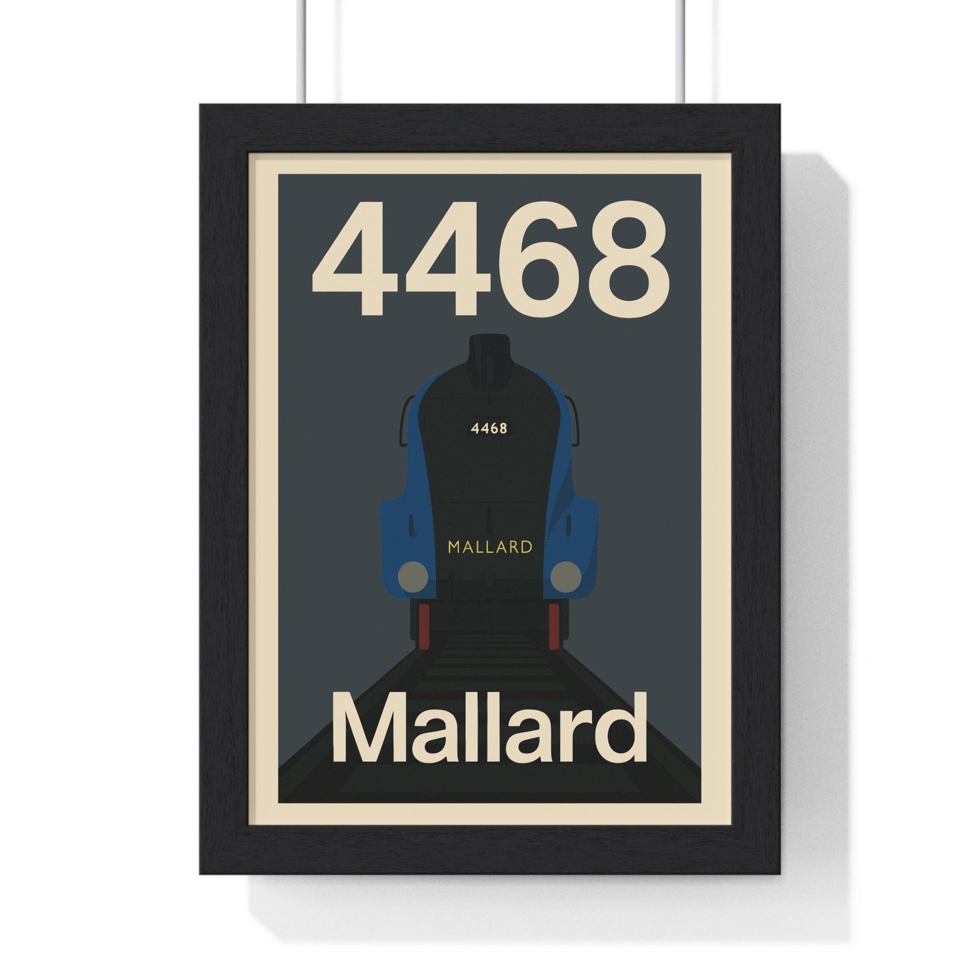 Framed Mallard 4468 poster