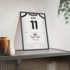 Man Utd FA Cup Semi-Final 1999 Poster - Ryan Giggs 11 Wonder Goal Villa Park Shirt Print framed and leaning on a sideboard