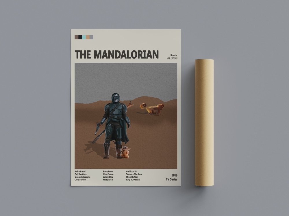 Mandalorian TV Series Poster - Poster Kingz