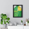Many Clouds Grand National 2015 Horse Racing Poster - Aspell Back to Back Silks Print framed on a living room wall