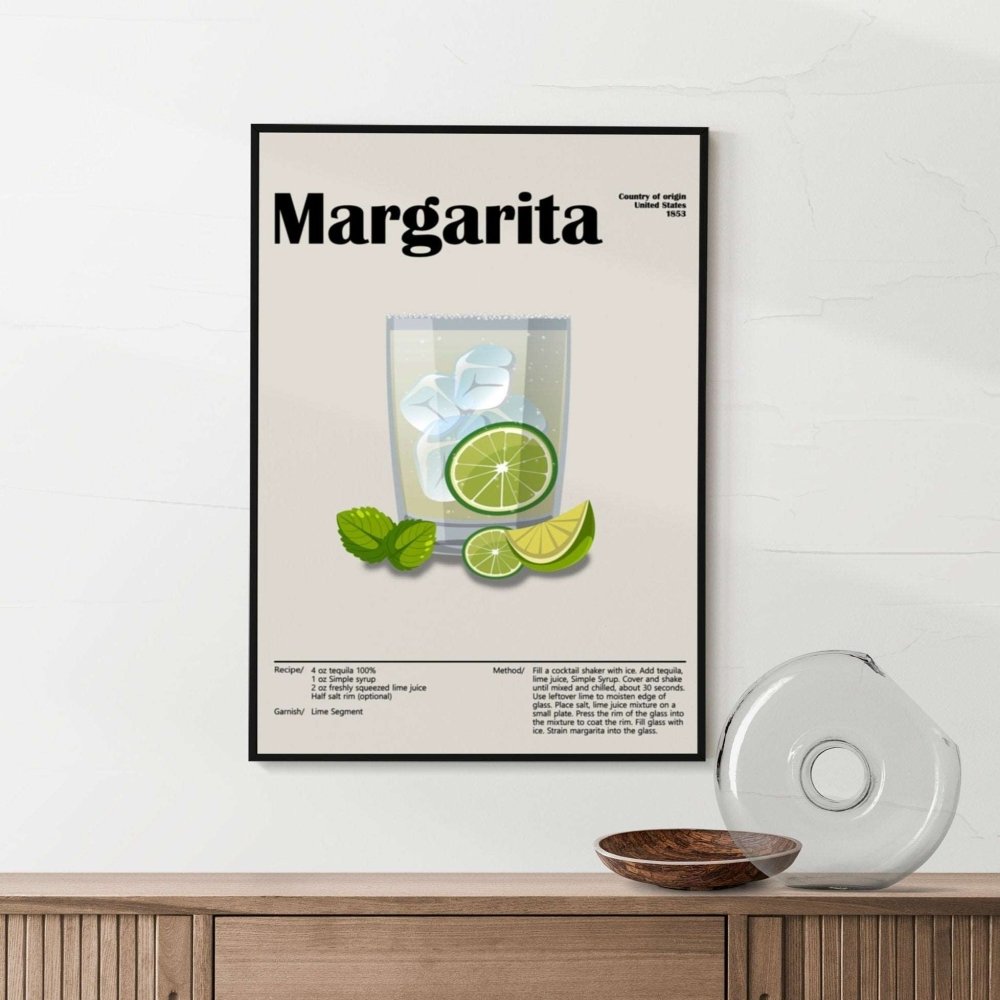 Margarita Cocktail Poster - Poster Kingz