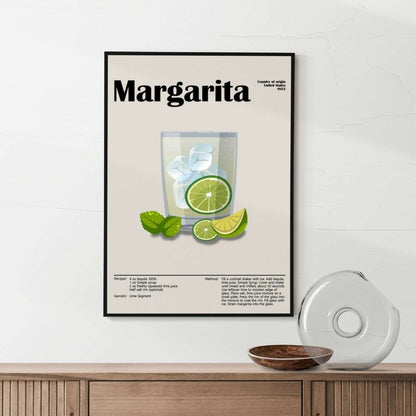 Margarita Cocktail Poster - Poster Kingz