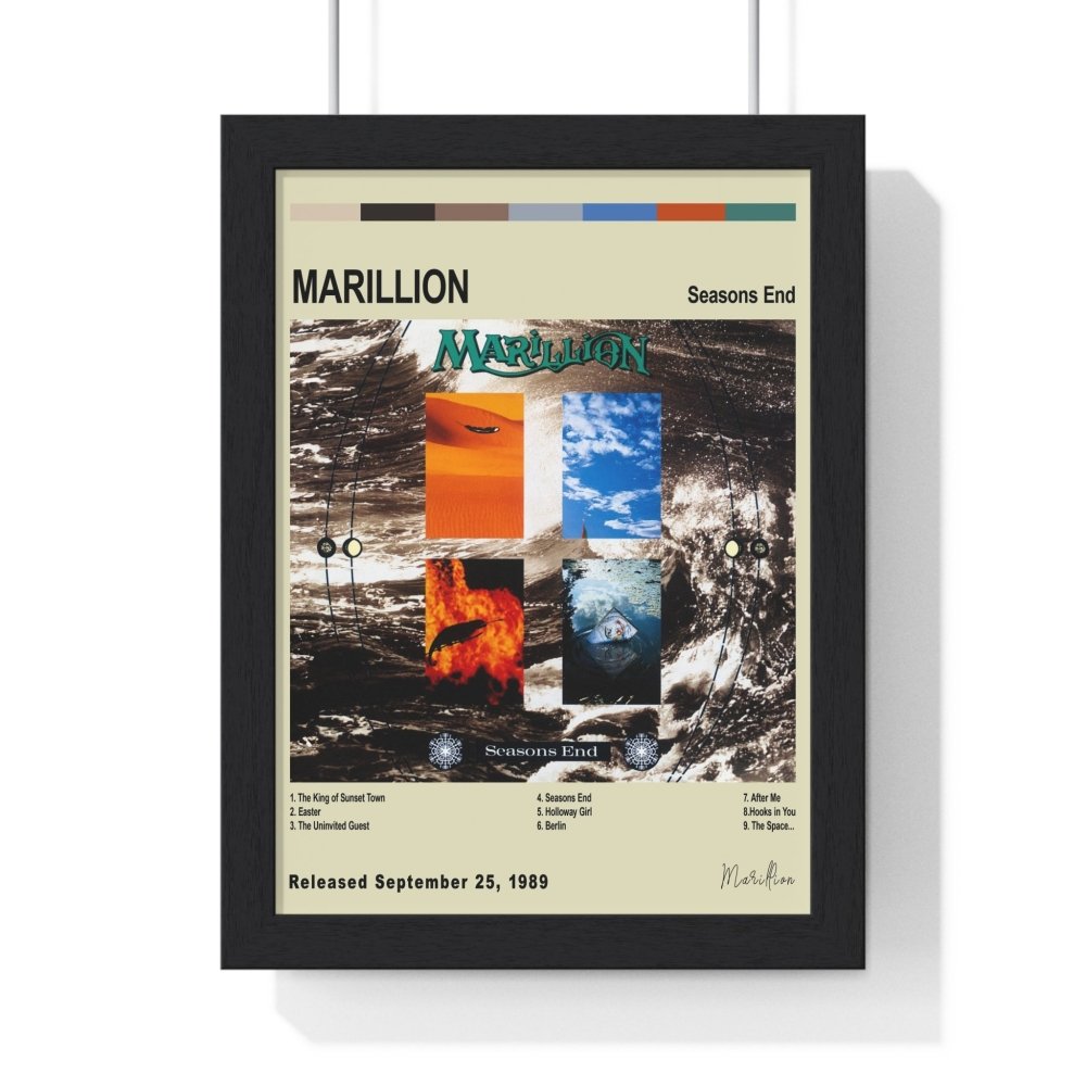 Marillion Album Cover Poster - Poster Kingz