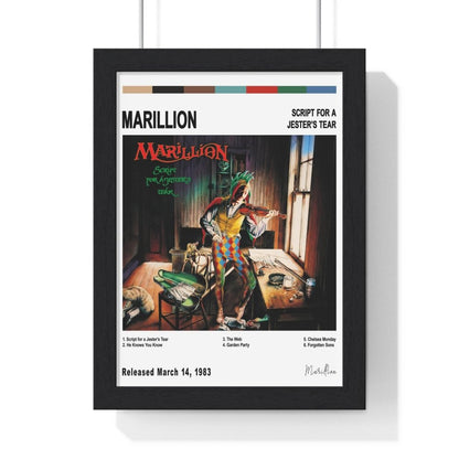 Marillion Album Cover Poster - Poster Kingz