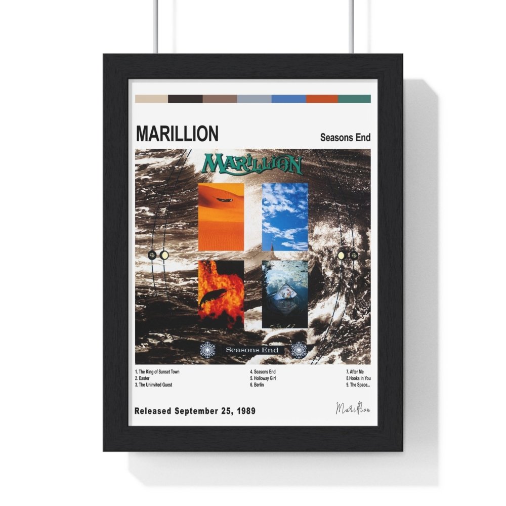 Marillion Album Cover Poster - Poster Kingz