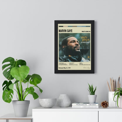 Marvin Gaye - What’s Going On Album Cover Poster - Poster Kingz