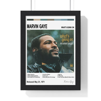 Marvin Gaye - What’s Going On Album Cover Poster - Poster Kingz