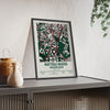 Framed Mattioli Woods Welford Road Stadium map print