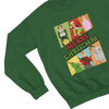 Black t-shirt with Merry Christmas Movie Boys Jumper & - Festive Film Parody wall display