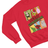 Beige t-shirt with Merry Christmas Movie Boys Jumper & - Festive Film Parody close-up