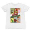 Beige t-shirt with Merry Christmas Movie Boys Jumper & - Festive Film Parody wall display
