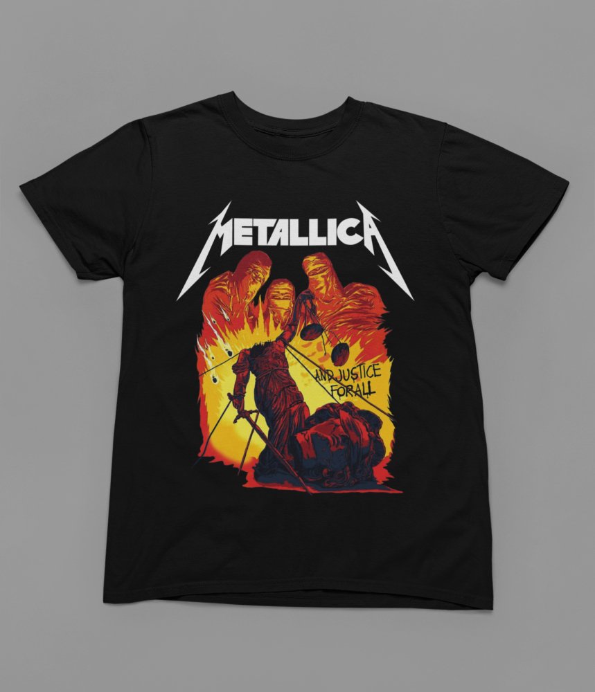 Metalica Music T-Shirt - Poster Kingz