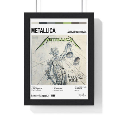 Metallica - ...And Justice for All Album Cover Poster - Poster Kingz