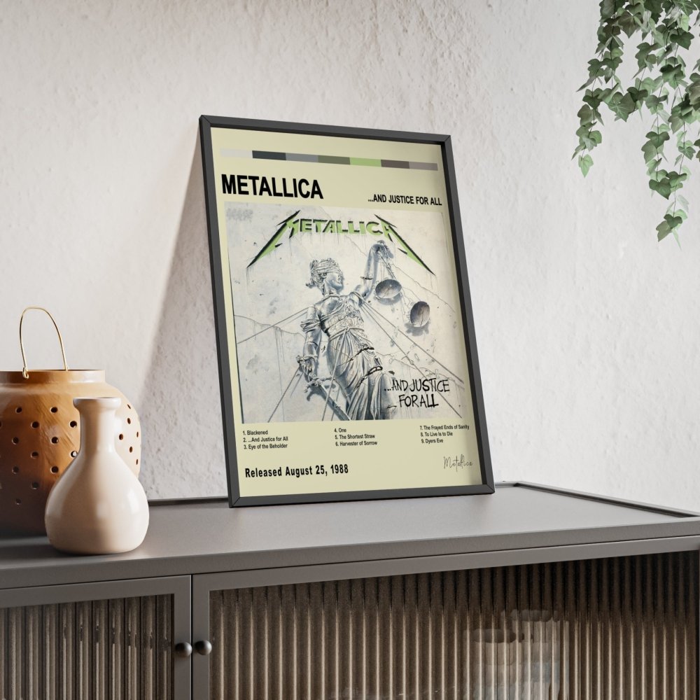 Metallica - ...And Justice for All Album Cover Poster - Poster Kingz