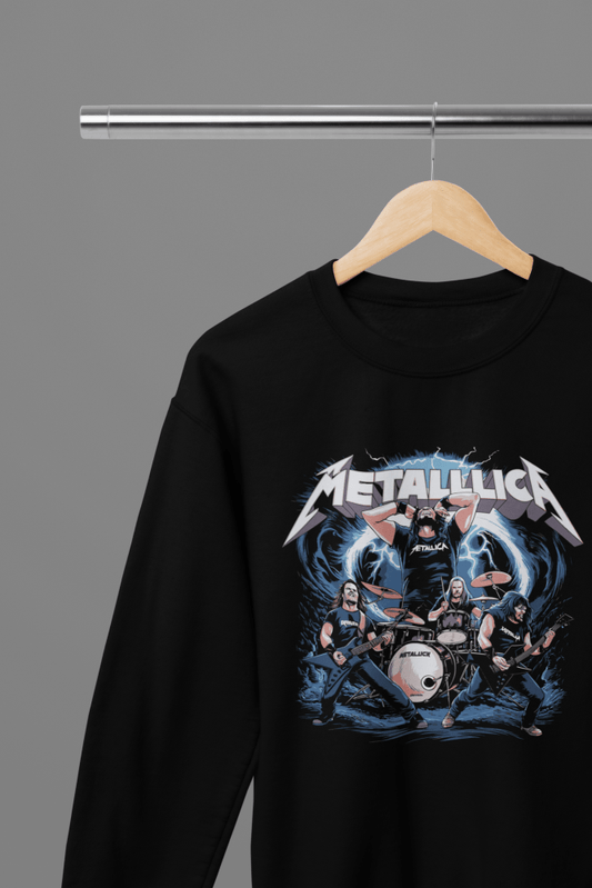 Metallica T-Shirt/Sweatshirt - Poster Kingz - S - Sweatshirt - Black