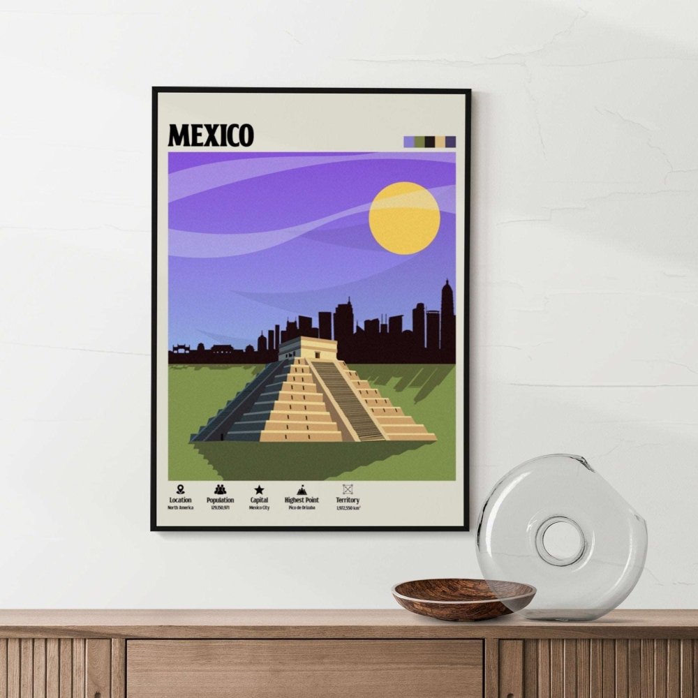 Mexico Travel Poster - Poster Kingz